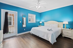 1 dormitorio, tabla de planchar con plancha, wifi y ropa de cama