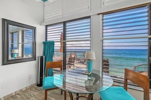 Dining - Poipu Shores 102B - Unforgettable Oceanfront Bliss (Poipu)