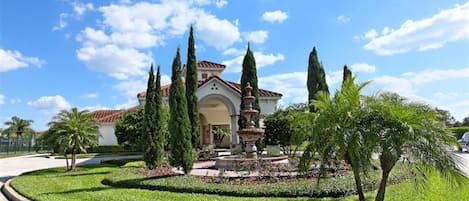 Enceinte de l’hébergement