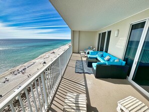 Property grounds - Gorgeous Gulf Front 2/2 At Ocean Reef With Huge Balcony & Free Beach Service! (Panama City Beach)