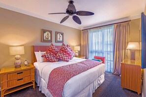 2 Schlafzimmer, hochwertige Bettwaren, Bügeleisen/Bügelbrett