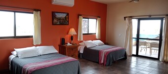 Hacienda de Palmas: Room #1 Grande with two queen size beds and sofa bed