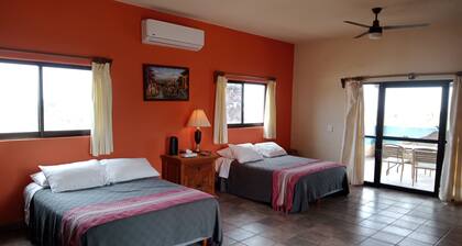 Hacienda de Palmas: Room #1 Grande with two queen size beds and sofa bed