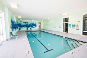 Indoor pool, a heated pool