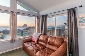 TV, DVD player, video library