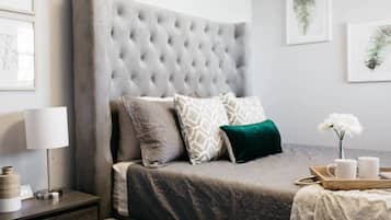 3 habitaciones, tabla de planchar con plancha, cuna de viaje y wifi