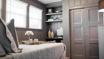 3 habitaciones, tabla de planchar con plancha, cuna de viaje y wifi