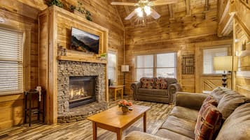 TV, peis og DVD-spiller