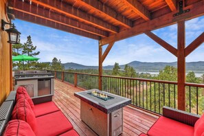 Property grounds - Grand Views: Views of the Entire Big Bear Valley! Luxury! Game Room! Theater! (Big Bear Lake)