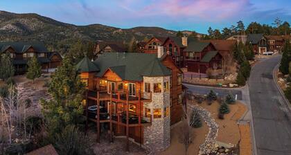 Windsong Retreat by Destination Big Bear : Luxurious! Panoramic Views! Central A/C! HOT TUB! Internet! Master Suite! Game Table! Lake Views!
