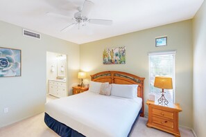 3 bedrooms, internet, bed sheets