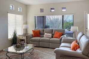 TV, DVD player, books