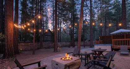 Outdoor Living by Snow Summit! Pet Friendly! Fire Pit! Hot Tub! Large Fenced Yard!