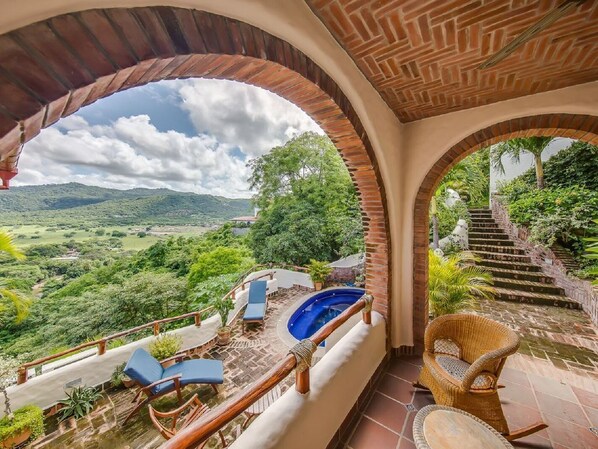 Terrace/patio - Charming & Spacious Villa with Eye-Catching Views (San Juan del Sur)