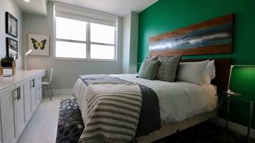 1 Schlafzimmer, Bügeleisen/Bügelbrett, kostenloses Internet, Bettwäsche