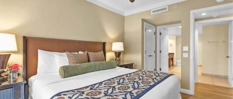 2 Schlafzimmer, hochwertige Bettwaren, Betten mit Memory-Foam-Matratzen
