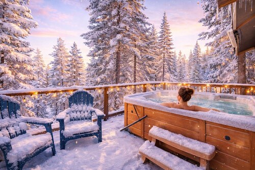 Cozy Heavenly Home w/Hot Tub, Views, Steam room, Karaoke, Arcade - 2026 Remodel!