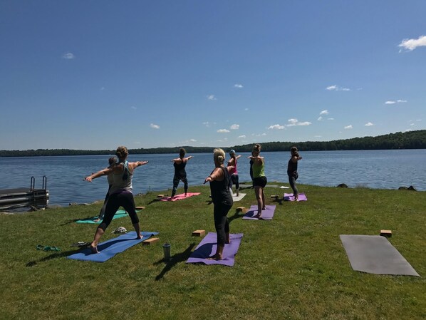 Property grounds - Lakefront Cabin #5 The Bass (Presque Isle)