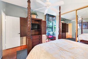 2 soverom, strykejern/-brett, reiseseng for barn og wi-fi