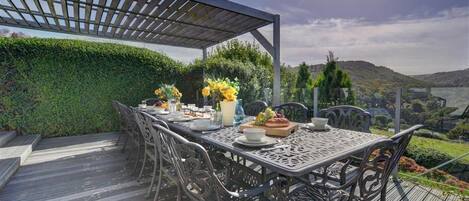 Opções para refeição ao ar livre