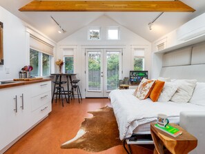 Memory foam beds, in-room safe, desk, iron/ironing board