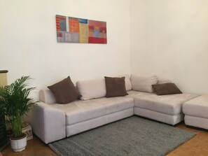 Fernseher, Kamin, Videothek