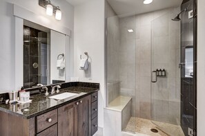Shower, towels