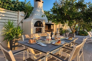 Udendørs spisemuligheder