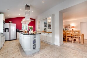 Microwave, oven, dishwasher, toaster