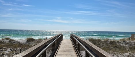 Beach nearby