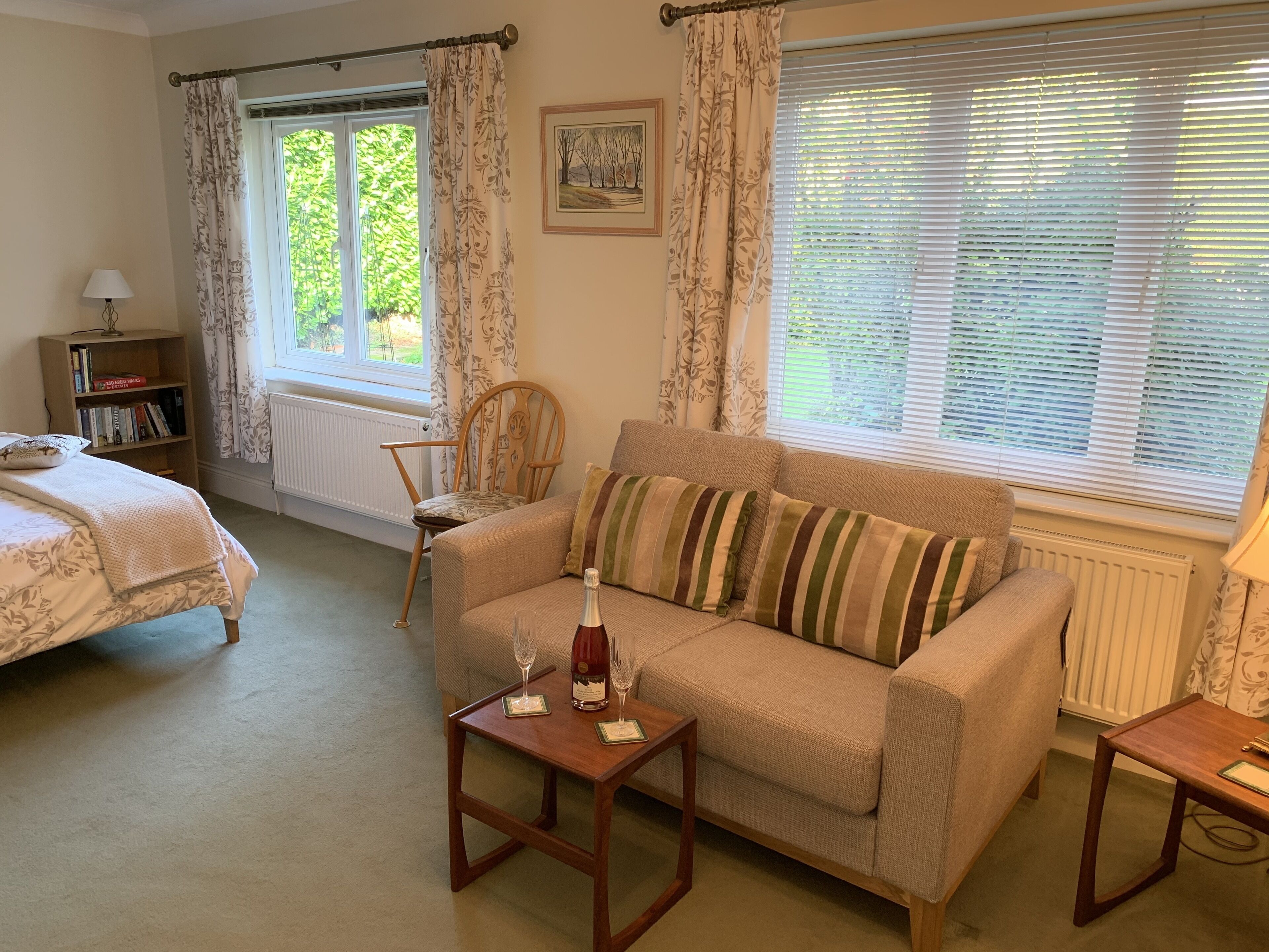 1 soverom, strykejern/-brett, wi-fi (inkludert) og sengetøy