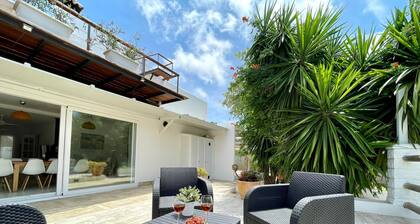 Chalet 'El Molino' mit Pool und Chill-out-Zone