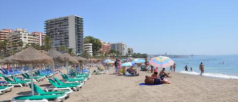 Accommodatie ligt op het strand