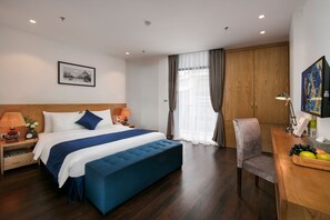 Ropa de cama hipoalergénica y minibar 