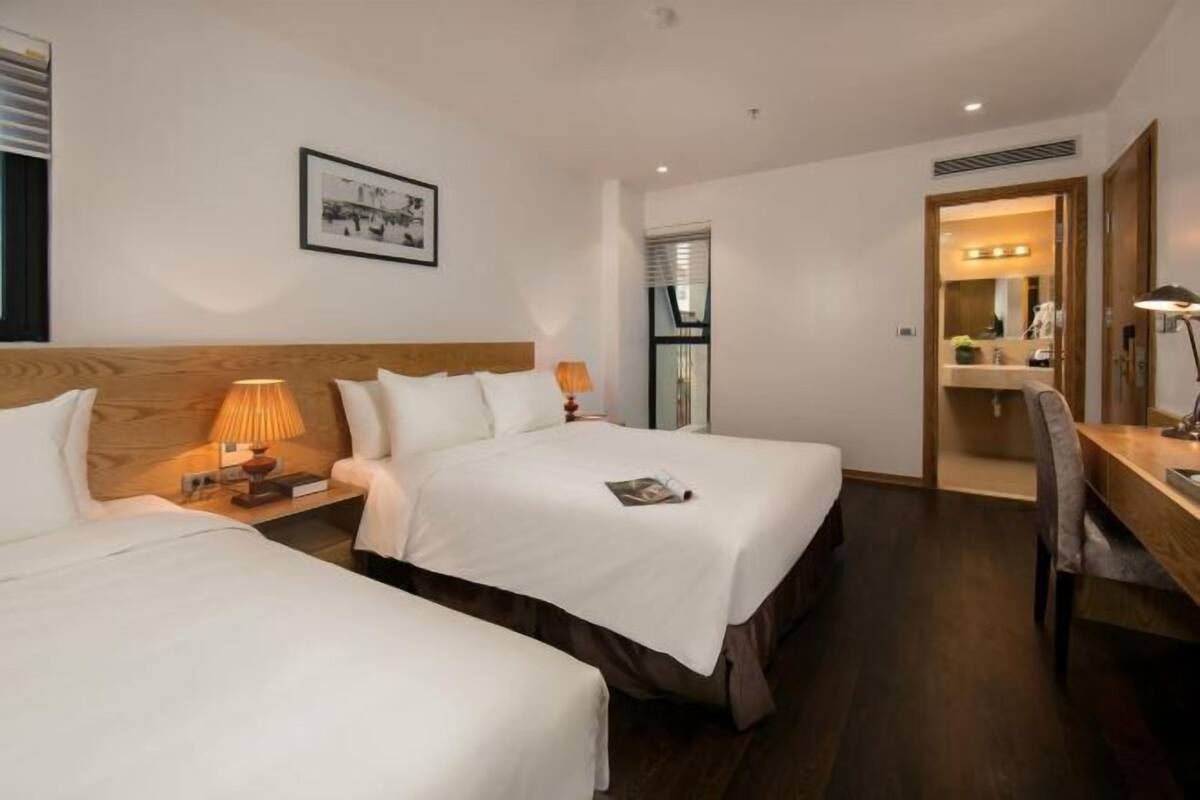 Ropa de cama hipoalergénica y minibar 