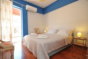 Departamento, balcón | 2 habitaciones, insonorización y tabla de planchar con plancha 