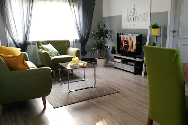 Superior Apartment | Living area | LCD TV