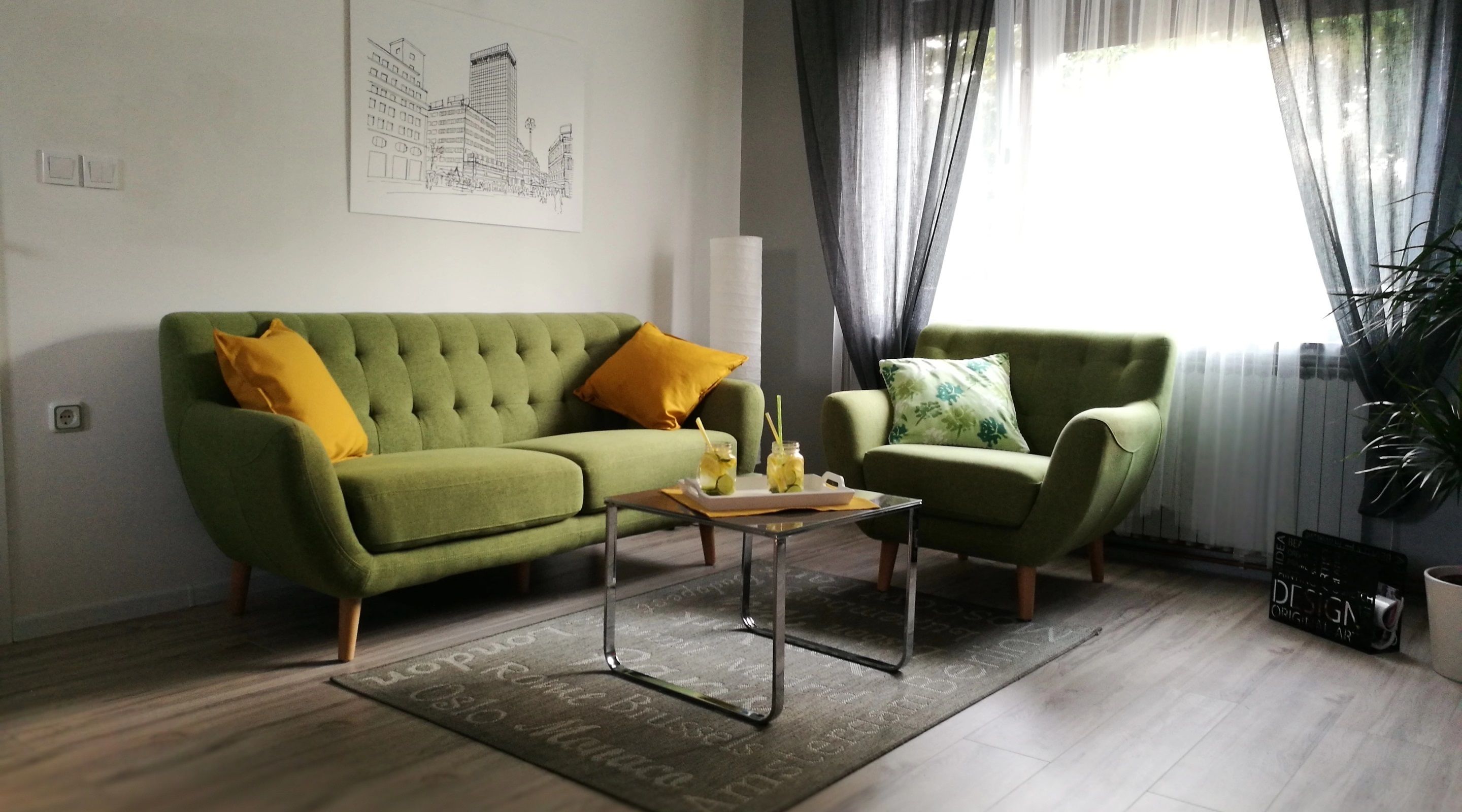 Superior Apartment | Living area | LCD TV