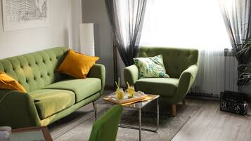 Superior Apartment | Living area | LCD TV