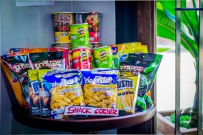 Sitteområde i lobbyen