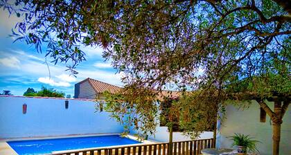 Chalet Mari Carmen, avec piscine et barbecue