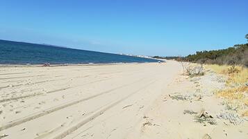 Una spiaggia nelle vicinanze