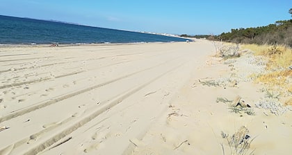 beachvilla vor äolischen inseln in der nähe von milazzo