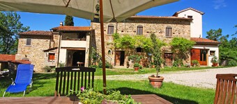 Ferme dans la campagne toscane