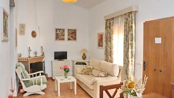 Télévision, cheminée