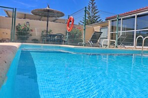 Pool - Rural bungalow with garden and pool (CONIL DE LA FRONTERA)