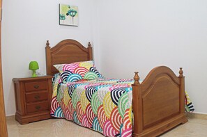 3 habitaciones, acceso a internet y ropa de cama 