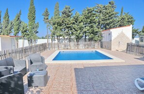 Pool - Rural villa with private summer pool (Conil de la Frontera)