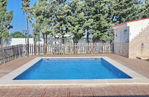 Pool - Rural villa with private summer pool (Conil de la Frontera)