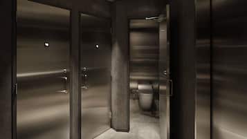 Regadera, regadera tipo lluvia, amenidades de baño gratuitas